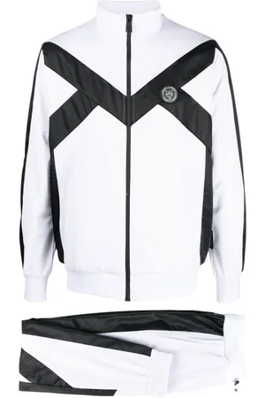 Philipp Plein Colour-block jogging tracksuit
