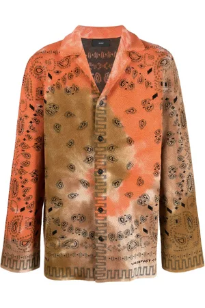 Alanui Bandana-print cotton shirt