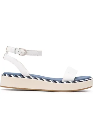 Tommy Hilfiger Embroidered-logo platform sandals