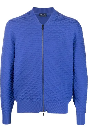 DRUMOHR Diamond-pattern cotton cardigan