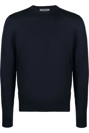 corneliani Fine-knit long-sleeve jumper