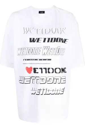 We11 Done Logo-print short-sleeve T-shirt