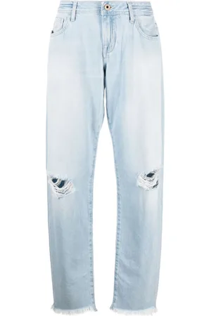 Jacob Cohen Distressed-detail denim jeans