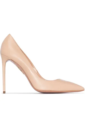 Aquazzura Purist 105mm leather pumps