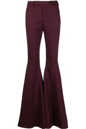Saint Laurent High-waisted flared trousers