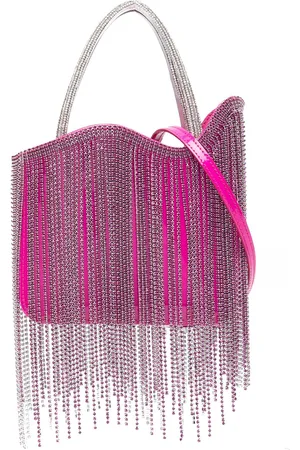 LE SILLA Mini Ivy crystal fringe bag