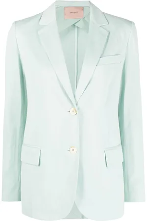 Twin-Set Plain single-breasted blazer