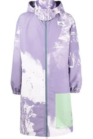 OAMC Biv abstract-print parka