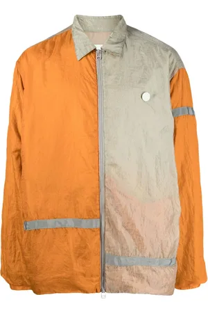 OAMC Re:Work contrasting panelled shirt