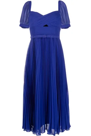 Self-Portrait Sweetheart-neck dress