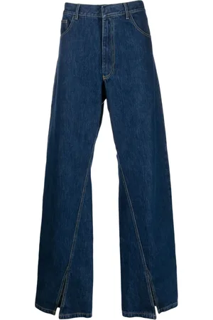 Bianca Saunders Wide-leg denim trousers