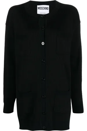Moschino Monogram-jacquard cardigan