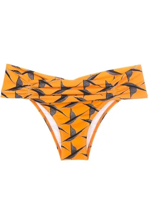 Lygia & Nanny Jasper draped-waist bikini bottom