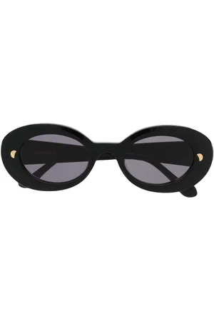 Nanushka Giva oval-frame sunglasses
