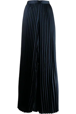 Michael Kors High-waist pleated palazzo trousers