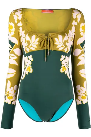 La DoubleJ Sunset printed swimsuit