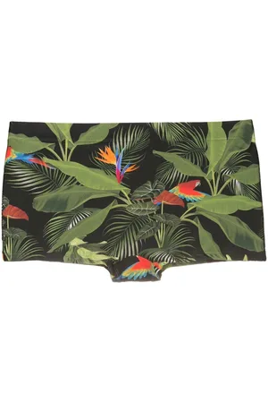 Lygia & Nanny Tijuca graphic-print swim trunks