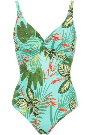 Lygia & Nanny Adriana tropical print swimsuit