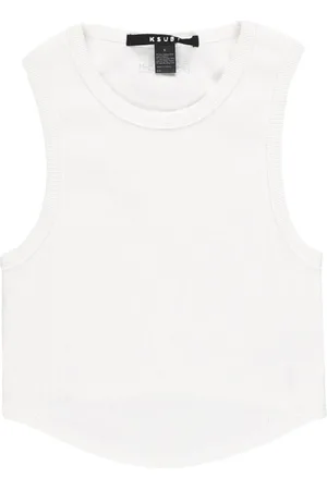 KSUBI Cotton cropped tank top