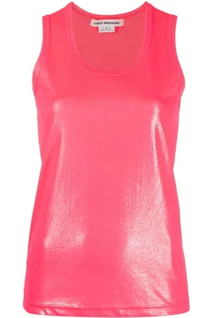 JUNYA WATANABE High-shine short-sleeve top