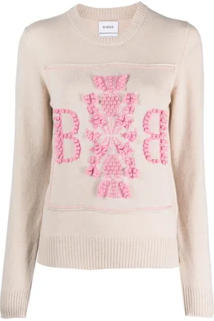 Barrie Logo-patch cashmere jumper