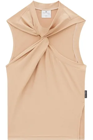 Courrèges One-shoulder cut-out top
