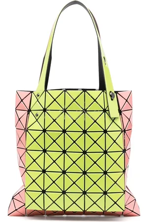 Issey Miyake Two-tone geometric tote bag