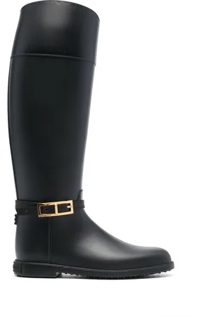 Sergio Rossi Buckle-detail boots