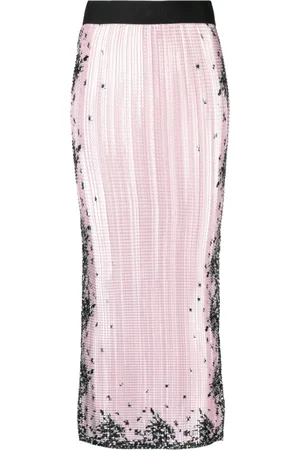 Msgm Sequin-design pencil skirt