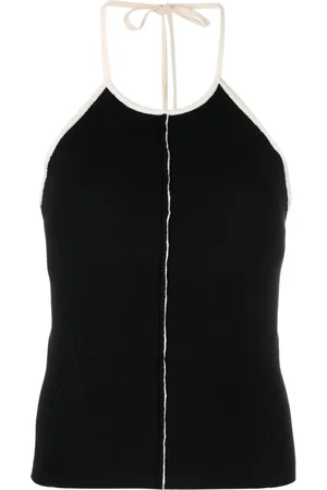 SUNNEI Halterneck knitted top