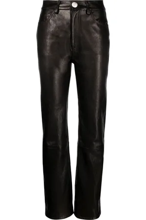 Khaite The Danielle leather trousers