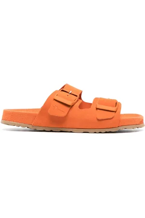 MANEBI Double-strap flat slides