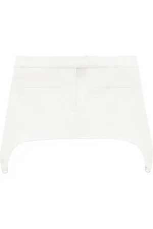 Courrèges Asymmetric mini skirt