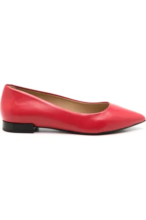 Sarah Chofakian Francesca pointed-toe ballerina shoes