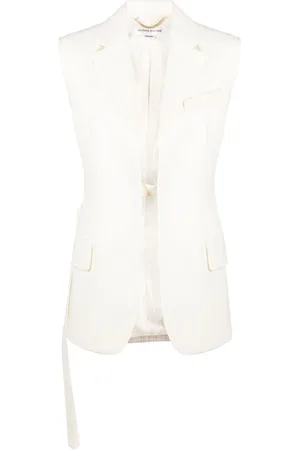 Victoria Beckham Two-tone sleeveless jacket