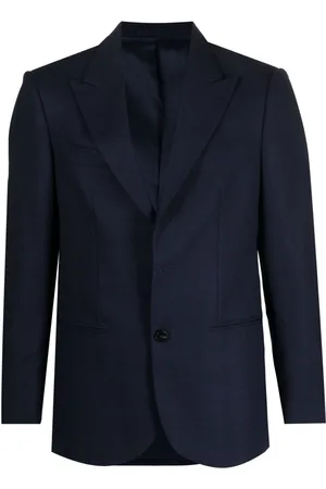 D4.0 English vents virgin wool blazer