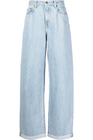 WASHINGTON DEE CEE High-waist wide-leg jeans