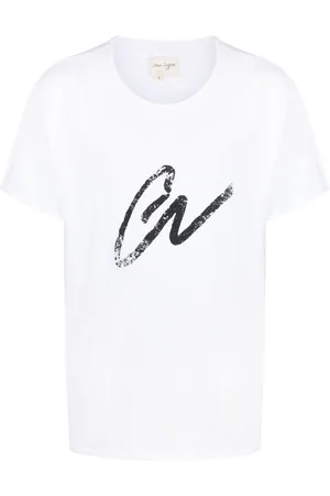 GREG LAUREN Logo-print cotton T-shirt
