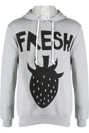 Comme des Garçons Graphic-print cotton hoodie