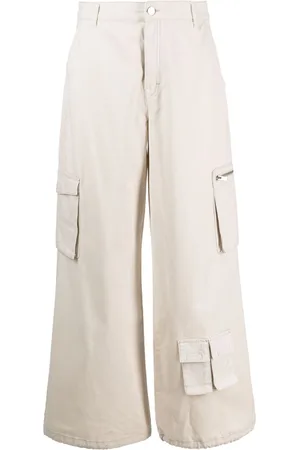 Gestuz Multiple-pockets wide leg trousers