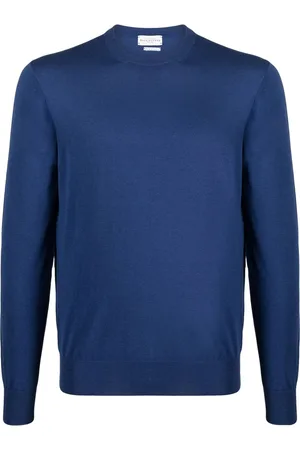 BALLANTYNE Fine-knit crew-neck jumper