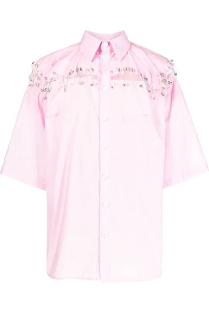 Natasha Zinko Box safety-pin detail shirt