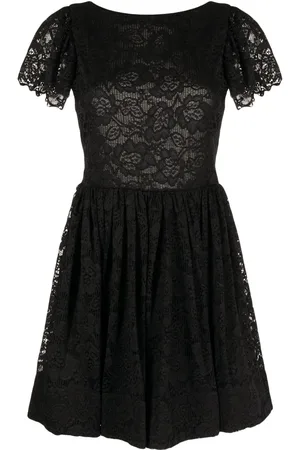 Caroline Constas Marguerite lace mini dress