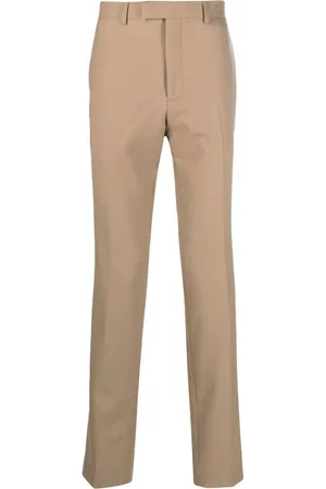 Sandro Mid-rise tapered trousers