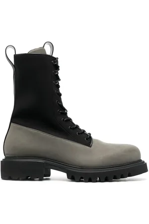 Rains Show lace-up combat boots
