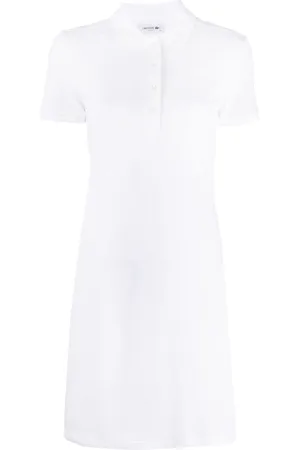 Lacoste Logo-patch polo dress