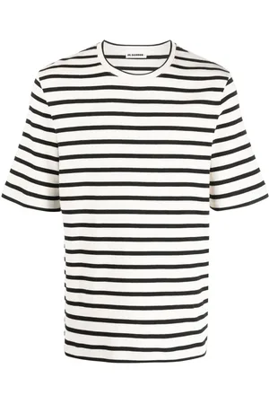 Jil Sander Stripe-print short-sleeved T-shirt