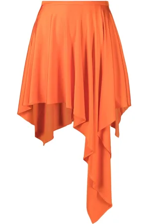 Stella McCartney Ženy Asymetrické - Asymmetric draped skirt