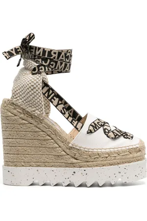 Stella McCartney Gaia 140mm wedge espadrilles