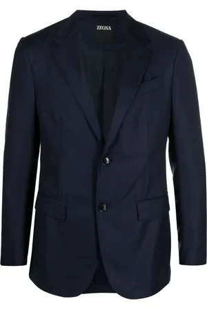 Ermenegildo Zegna Notched-lapels wool blazer